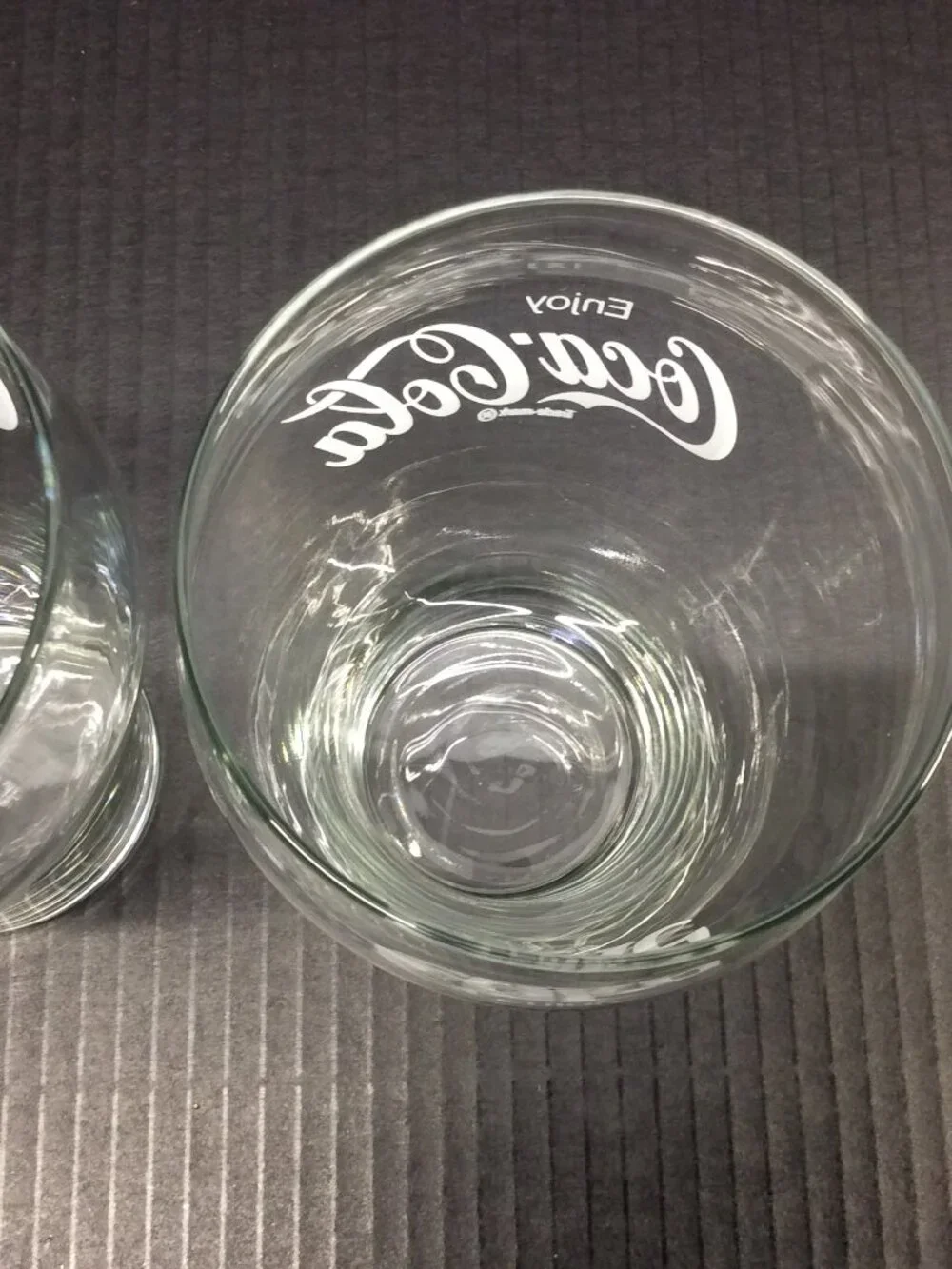 Vintage Coca Cola Coke Glass 28 oz 7